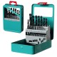 IRWIN 10502502 Zestaw 19 wierteł do metalu HSS PRO DIN-338 1-10mm