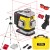 Laser krzyżowy czerwony 4x360° 30m Nivel System CL4R + Statyw SJJ-M1 EX