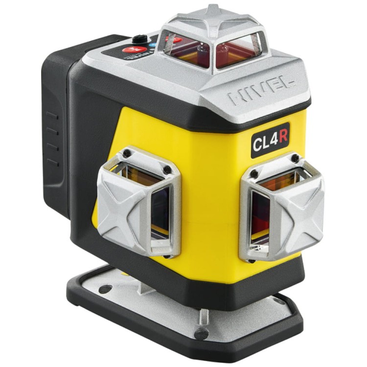 Laser krzyżowy czerwony 4x360 Nivel System CL4R