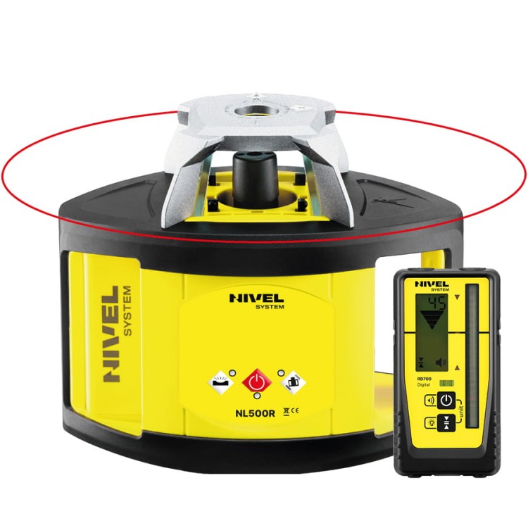 NIVEL SYSTEM NL500 Digital Niwelator laserowy