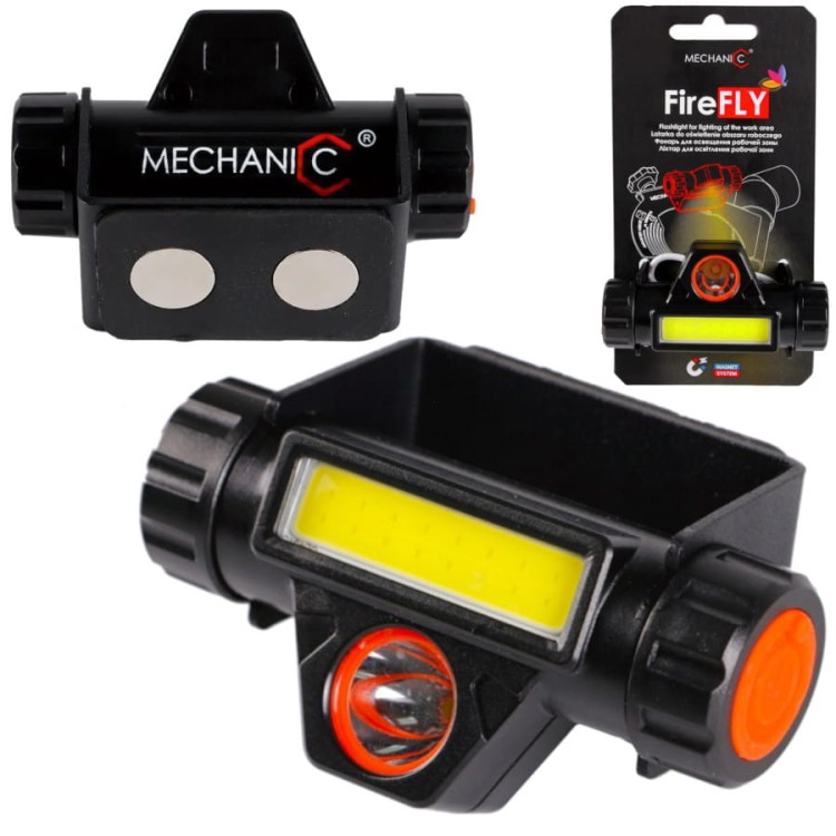 MECHANIC Lampa do oświetlenia przestrzeni roboczej FIREFLY na magnes
