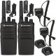MOTOROLA Radiotelefon XT420 2szt. + Mikrofon 2szt.