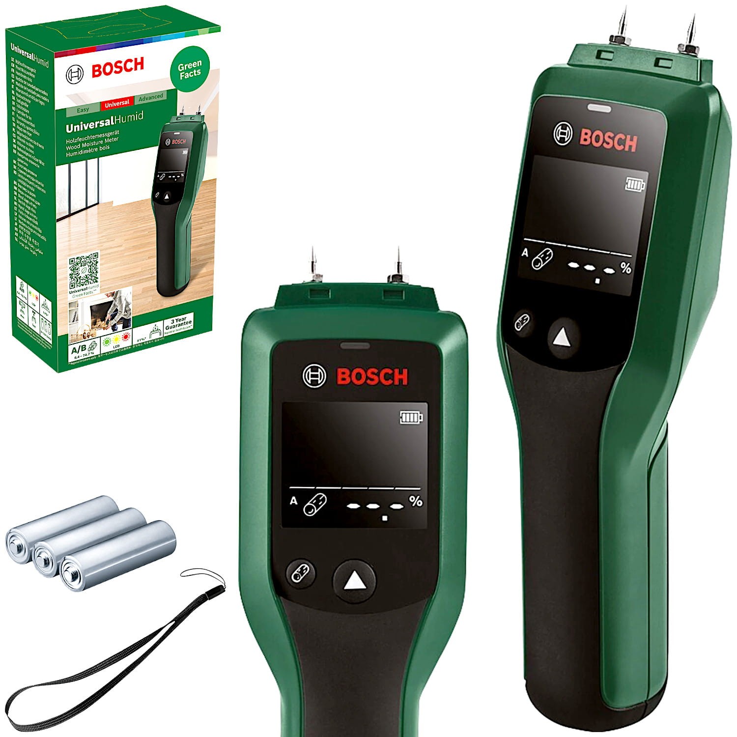 BOSCH Wilgotnościomierz do drewna UniversalHumid nowa wersja