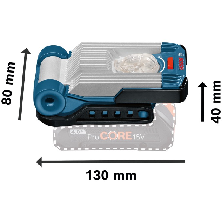 Bosch GLI VariLED Lampa akumulatorowa