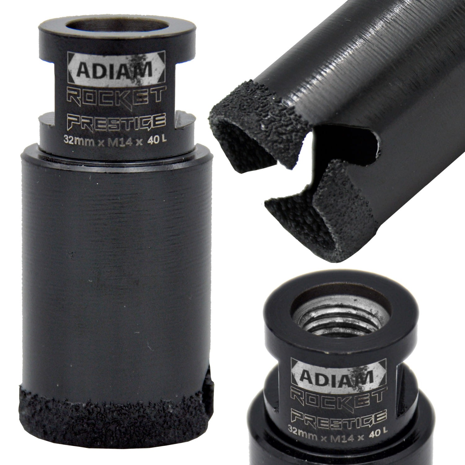 ADIAM 201771 Otwornica do glazury 32mm M14 Rocket Prestige