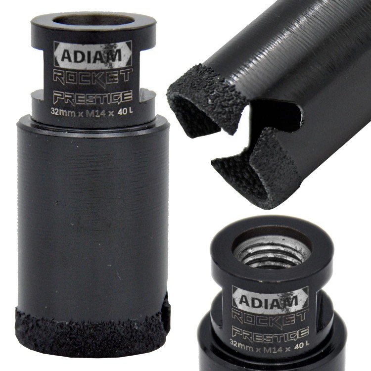 ADIAM 201771 Otwornica do glazury 32mm M14 Rocket Prestige