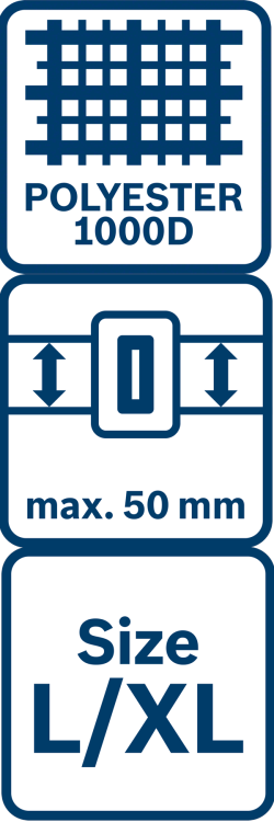 BOSCH Wielofunkcyjny pas monterski 1600A0265R - specyfikacja