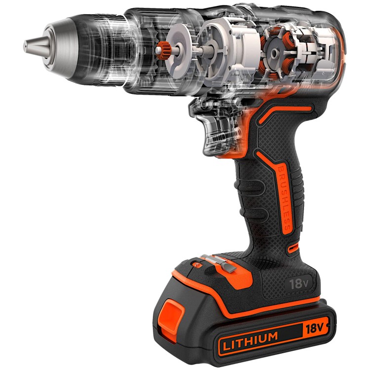 Wiertarko wkrętarka Black Decker BL186 budowa
