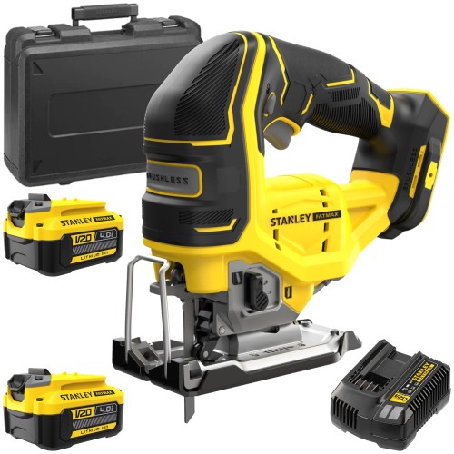 Wyrzynarka bezszczotkowa 18V 2x 4.0Ah Stanley V20 SFMCS650M2K