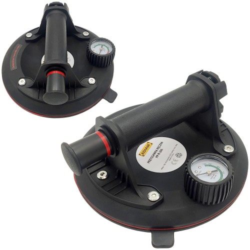 Przyssawka ręczna z manometrem 130kg Adiam PP-R-206