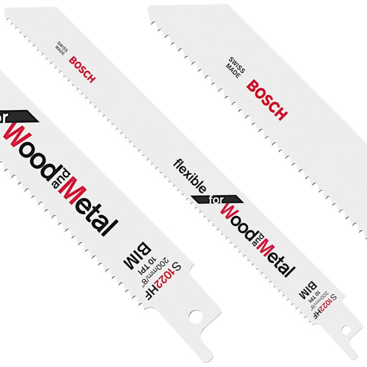BOSCH Brzeszczot do piły szablastej S 1022 HF BiM 200mm 1szt.