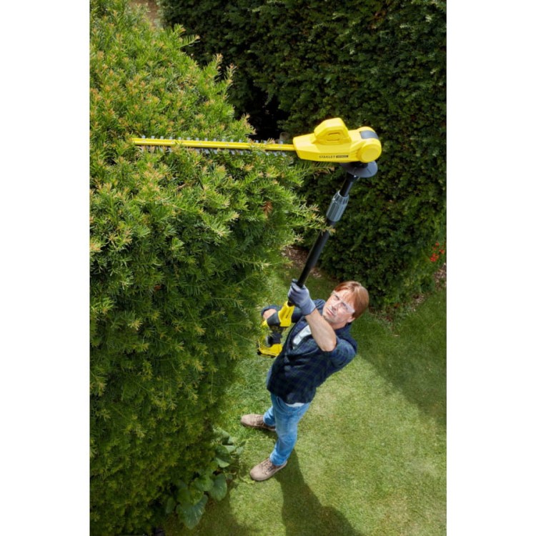 Zastosowanie nożyc do żywopłotu SFMCPH845 Stanley FatMax V20