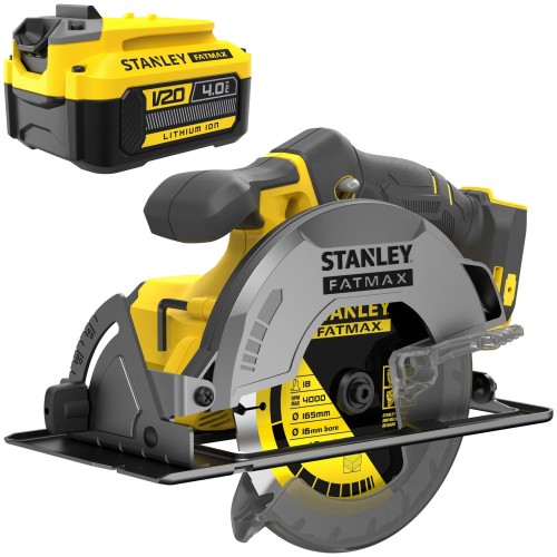 STANLEY SFMCS500B Pilarka tarczowa 18V 165mm FatMax V20 + akumulator 4.0Ah