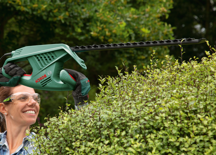 zastosowanie nożyc do żywopłotu EASYHEGECUT 45 BOSCH