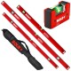 SOLA Zestaw poziomic Big X 60 / 100 / 180cm + GO! 6.8cm + Pokrowiec 200cm