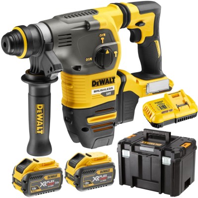 DEWALT DCH333X2 Młotowiertarka 3-funkcyjna SDS-PLUS 54V XR 2x9,0Ah TSTAK