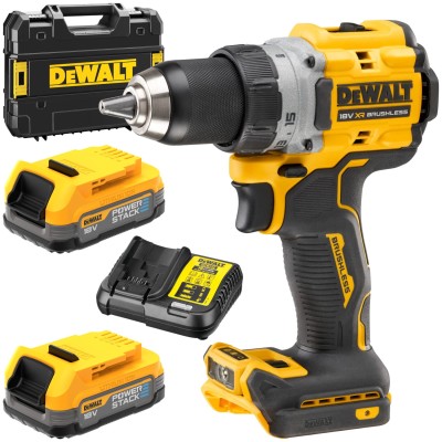 Wiertarko wkrętarka bezszczotkowa 18V 90Nm 2x 1.7Ah TSTAK DeWalt DCD800E2T
