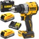 Wiertarko wkrętarka bezszczotkowa 18V 90Nm 2x 1.7Ah TSTAK DeWalt DCD800E2T