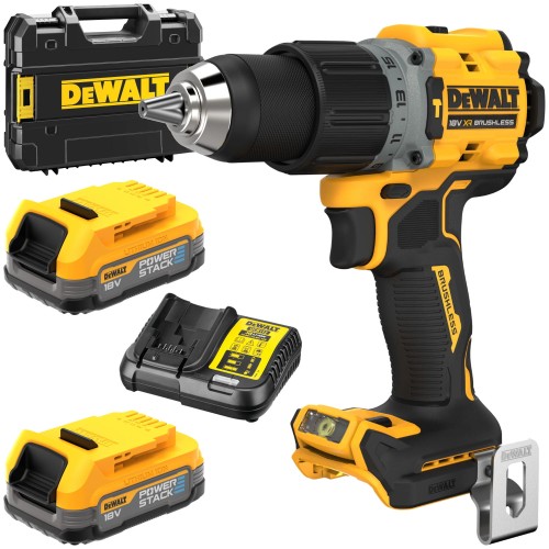 Wiertarko wkrętarka udarowa 18V 90Nm 2x 1.7Ah TSTAK DeWalt DCD805E2T