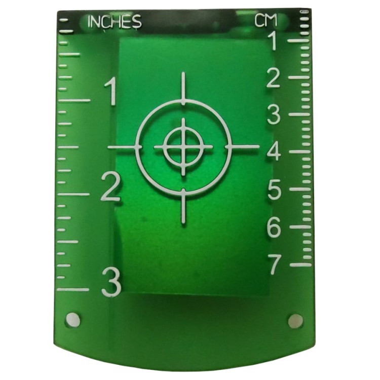 Tarcza laserowa celownicza zielona do laserów
