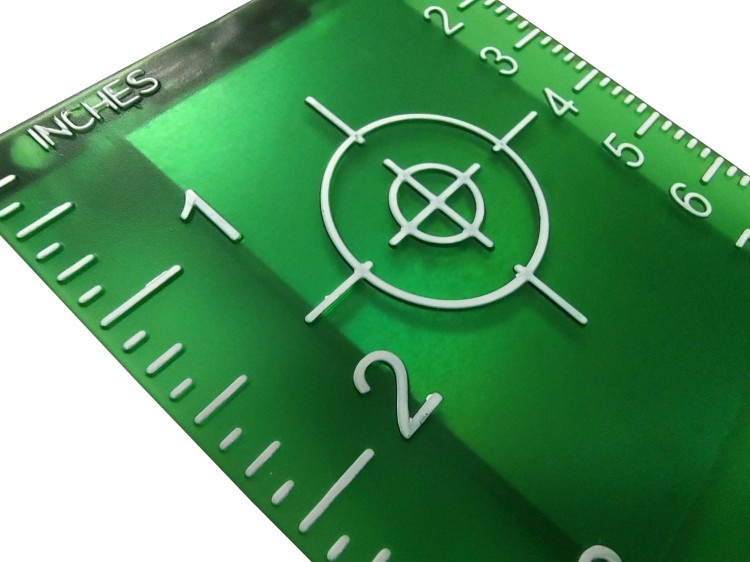 Tarcza laserowa do laserów krzyżowych