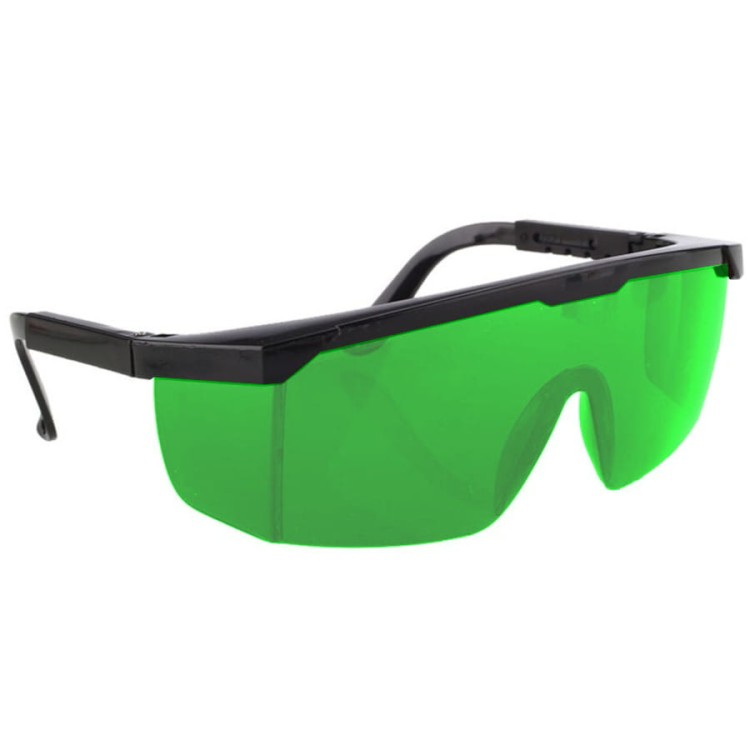 Okulary zielone do lasera