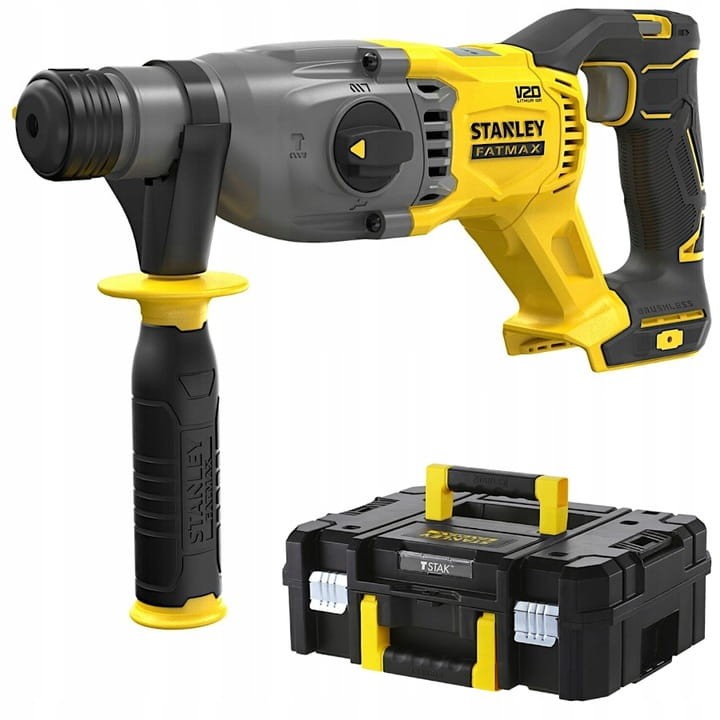 Młotowiertarka 18V SDS Plus V20 Stanley SFMCH900B + Walizka