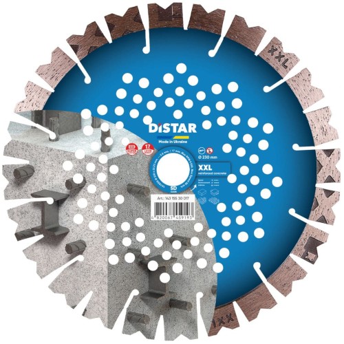 Tarcza diamentowa do betonu 1A1RSS 230mm XXL Distar