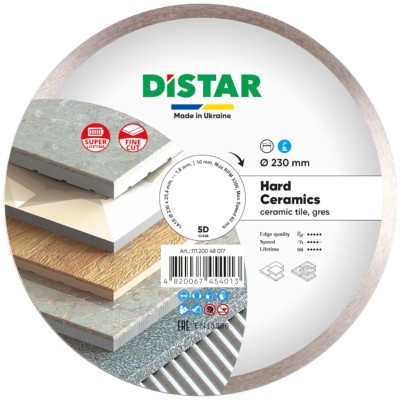 Tarcza diamentowa tnąca 230mm Hard ceramics 1A1R Distar