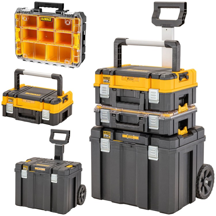 Zestaw 3 skrzyń TSTAK DeWALT DWST83411-1