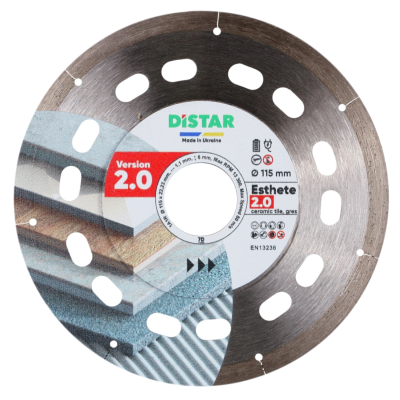DISTAR 10216025019 Tarcza diamentowa do ceramiki gresu 1A1R ESTHETE 2.0 115X22,23mm