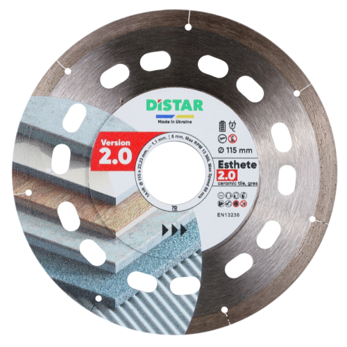 DISTAR 10216025019 Tarcza diamentowa do ceramiki gresu 1A1R ESTHETE 2.0 115X22,23mm