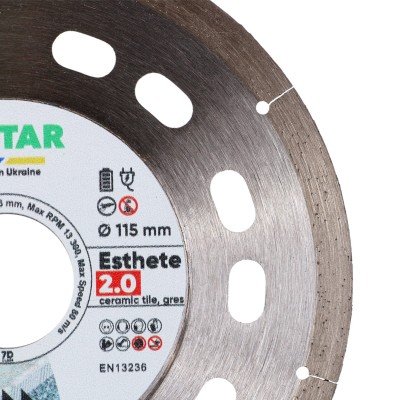 DISTAR Tarcza diamentowa do ceramiki  ESTHETE 2.0 115x22,23mm 1A1R 10216025019