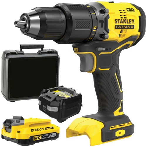 STANLEY Wiertarko wkrętarka 18V 60Nm SFMCD715 kufer + aku 2.0Ah + ład