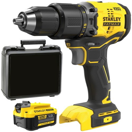 STANLEY Wiertarko wkrętarka udarowa 18V 60Nm SFMCD715 kufer + aku 4.0Ah