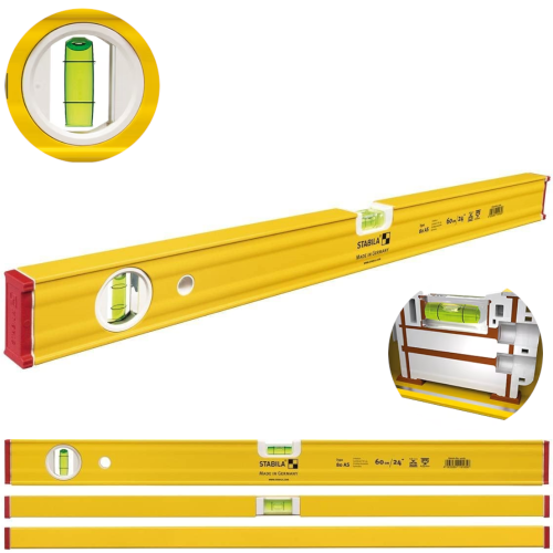 STABILA 19165 Poziomica 60cm Typ 80 AS 2xlibella