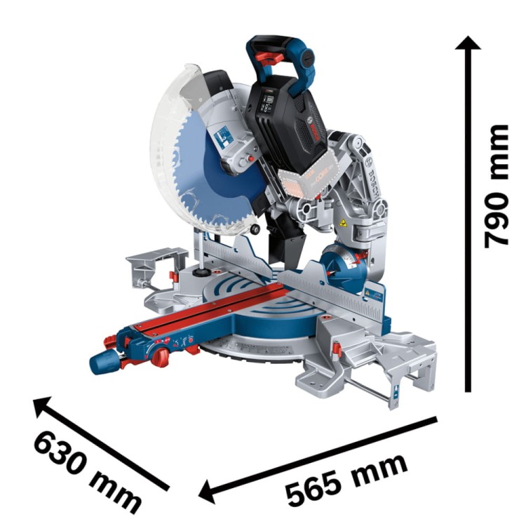 Ukośnica akumulatorowa BOSCH GCM 18V-216