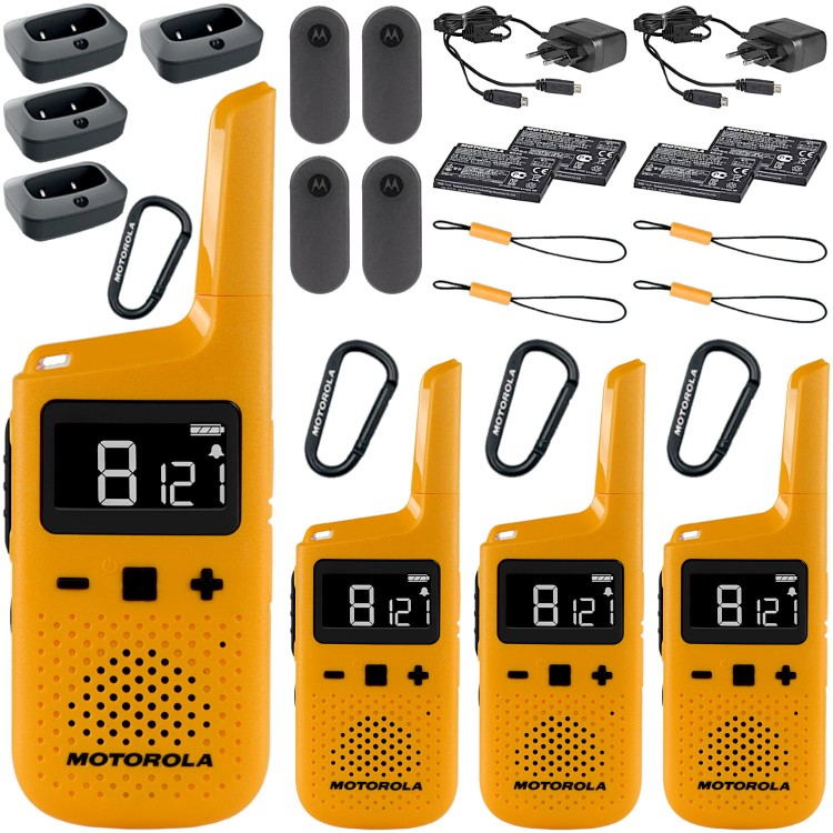 Radiotelefon PMR446 IP54 4szt. Motorola TalkAbout T72