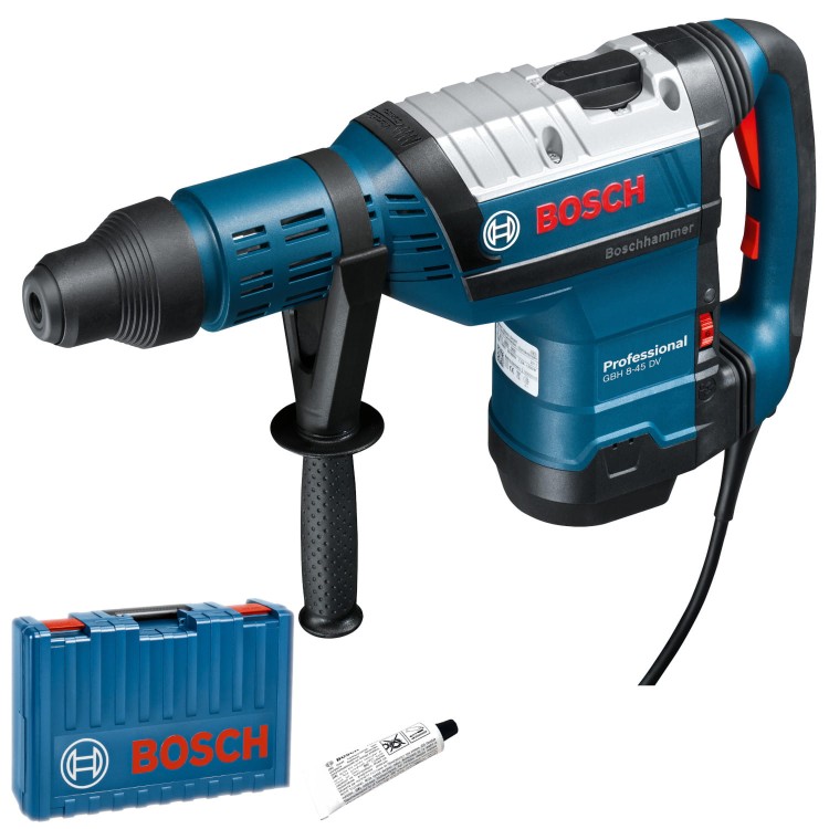 Młot udarowy sieciowy SDS-Max 12,5 J 1500W 230V w walizce BOSCH GBH 8-45 DV