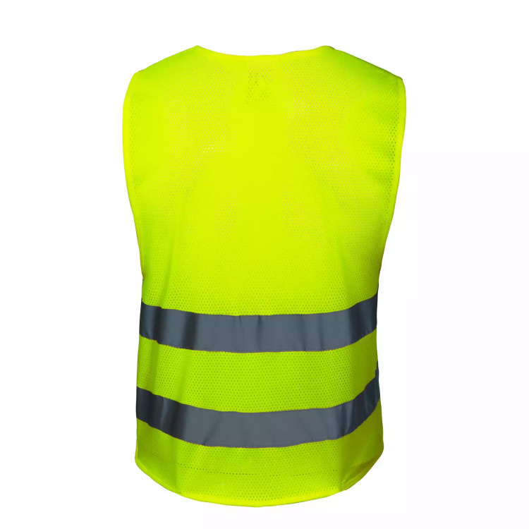 Kamizelka siatkowa z pasami odblaskowa Żółta LAHTI PRO