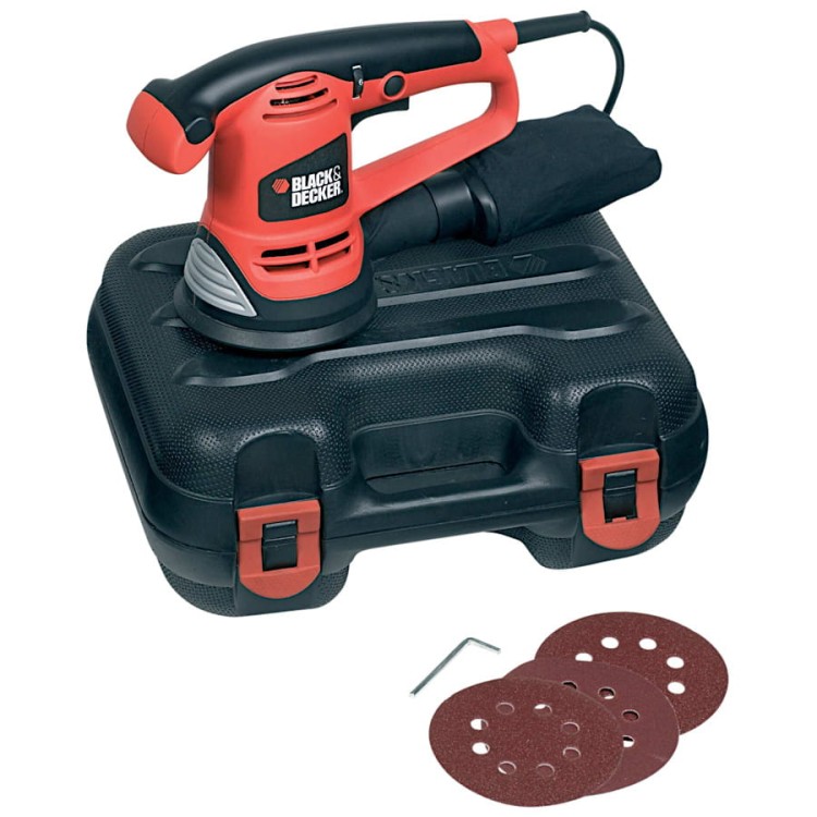 BLACK DECKER KA191EK Szlifierka mimośrodowa 125mm 480W
