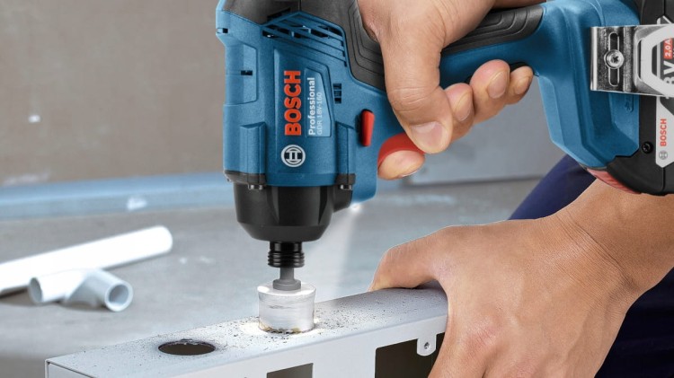Zastosowanie Klucza udarowego BOSCH GDR 180-Li   18V 1/4'' 160Nm