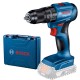 BOSCH Wiertarko-wkrętarka GSB 185-Li 18V 50Nm + walizka