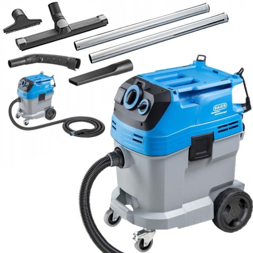 BAIER BSS 606L Odkurzacz przemysłowy na sucho/mokro 30L 1380W + akcesoria