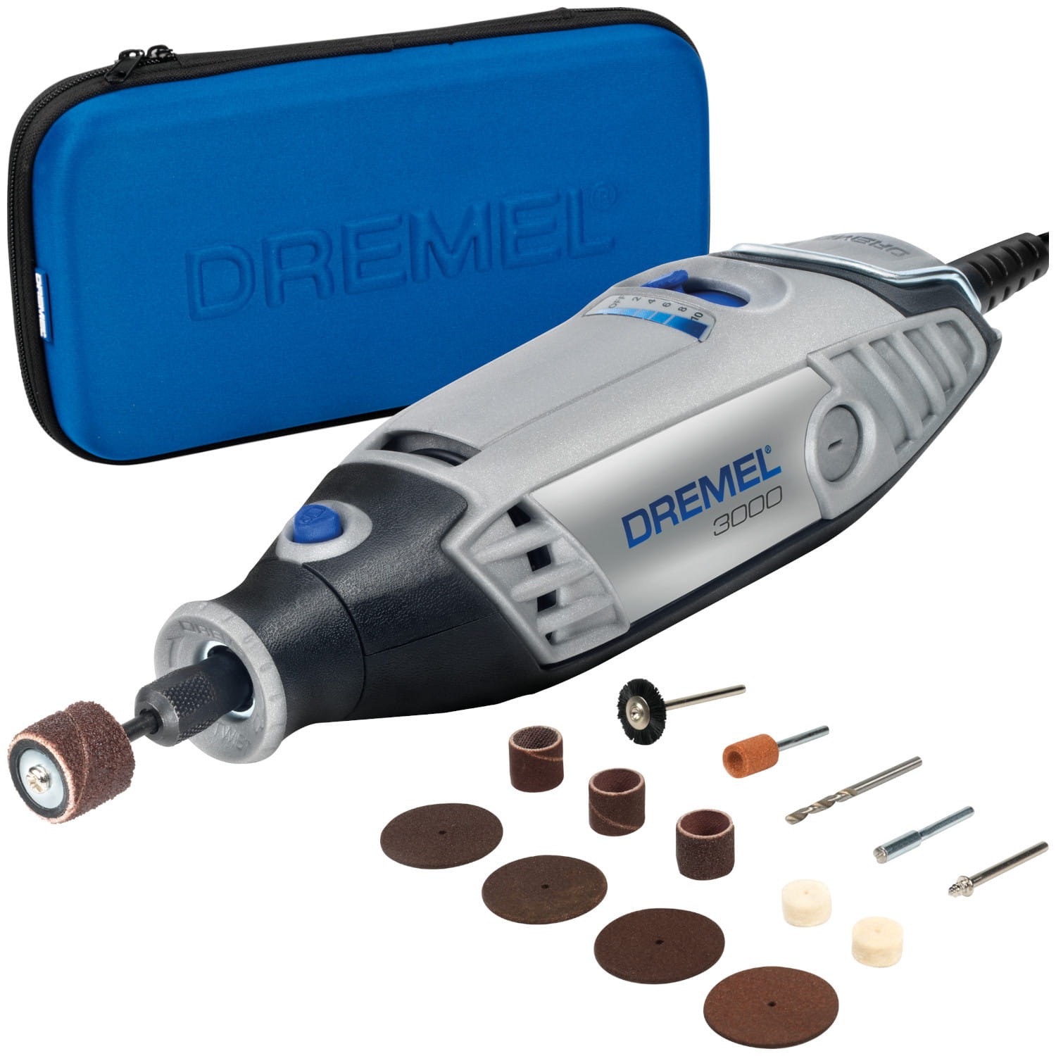 Narzędzie wielofunkcyjne 130W Dremel 3000 + akcesoria 15el.