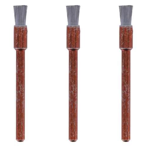 Zestaw 3 szczotek drucianych ze stali nierdzewnej 532 firmy DREMEL