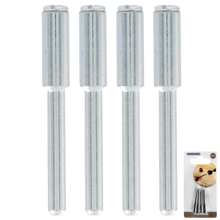 Zestaw 4 trzpieni mocujących 402 DREMEL