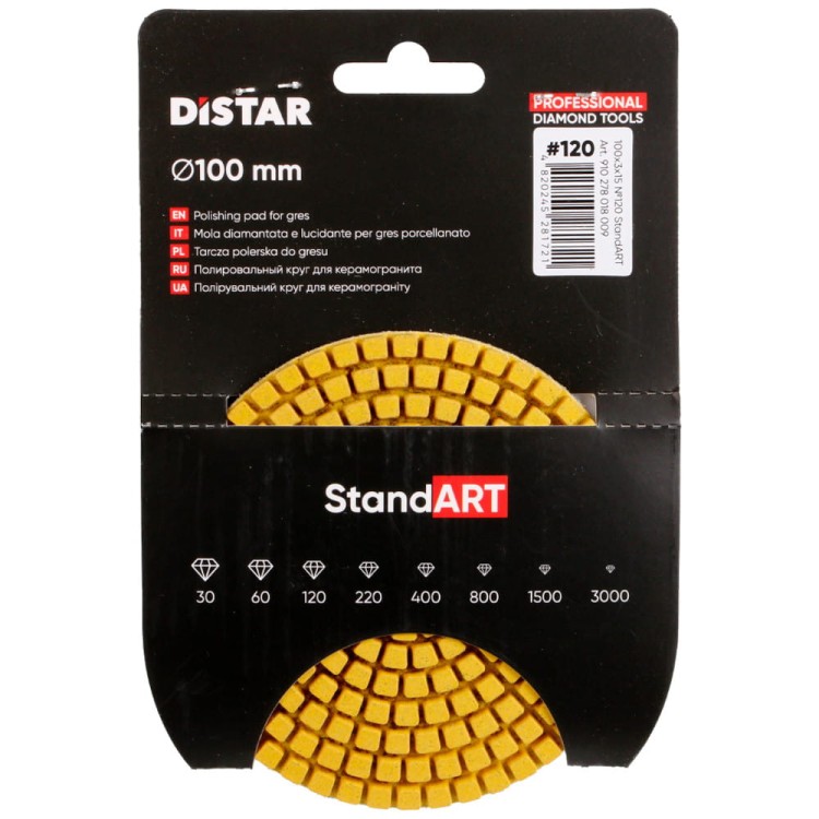 Pad polerski do ceramiki, gresu StandART Distar