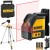 DeWALT Laser krzyżowy czerwony poziomica DW088K + Statyw DE0881T