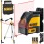 DeWALT Laser krzyżowy 15m czerwony DW088K + Statyw DE0881T + Tyczka